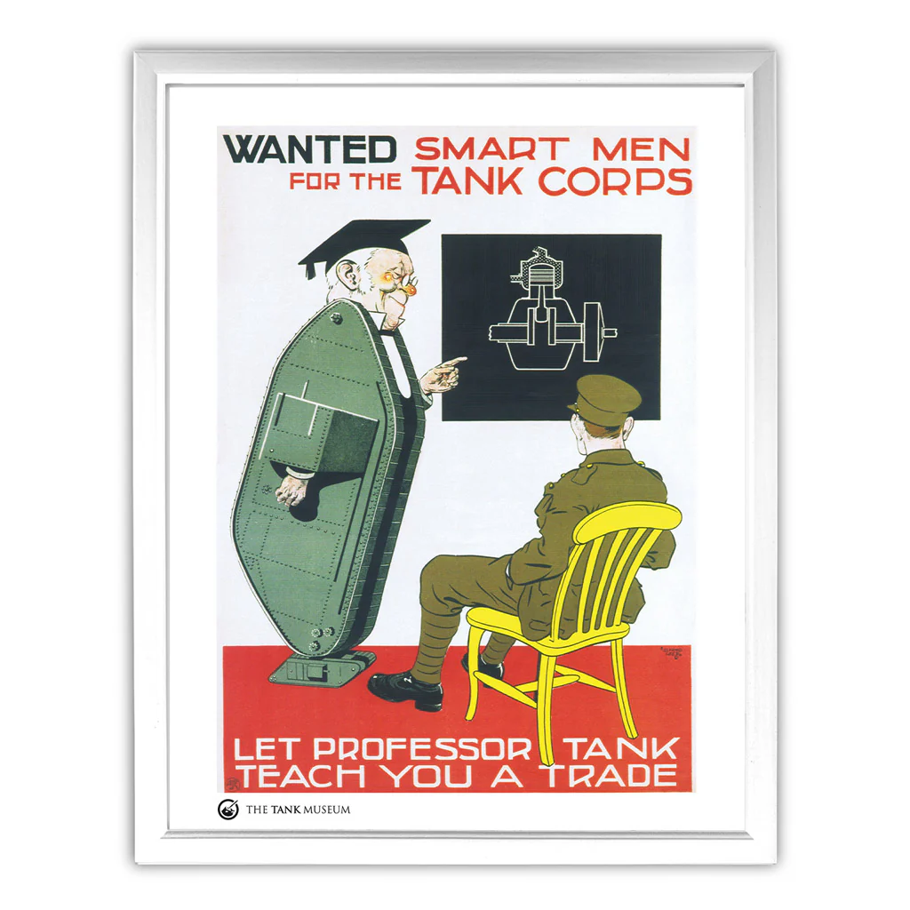 Art Print: Vintage Poster Wanted Smart Men - Image 3