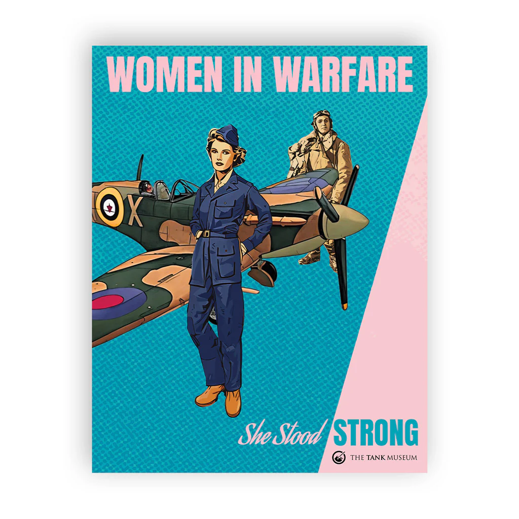 Art Print: Women in Warfare 'She Stood Strong' Air Transport Auxiliary - Image 2