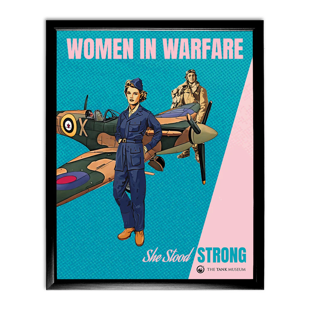 Art Print: Women in Warfare 'She Stood Strong' Air Transport Auxiliary - Image 3