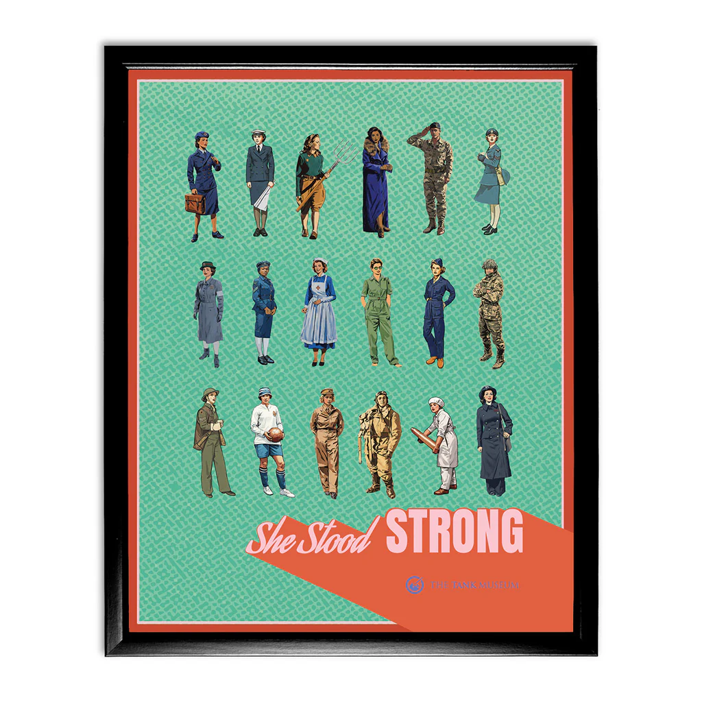 Art Print: Women in Warfare 'She Stood Strong' Collection - Image 2