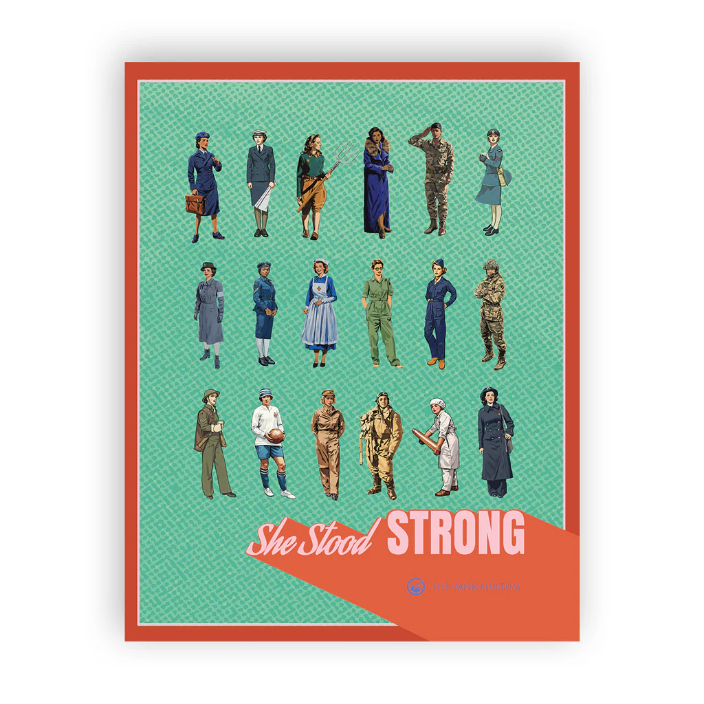 Art Print: Women in Warfare 'She Stood Strong' Collection - Image 4