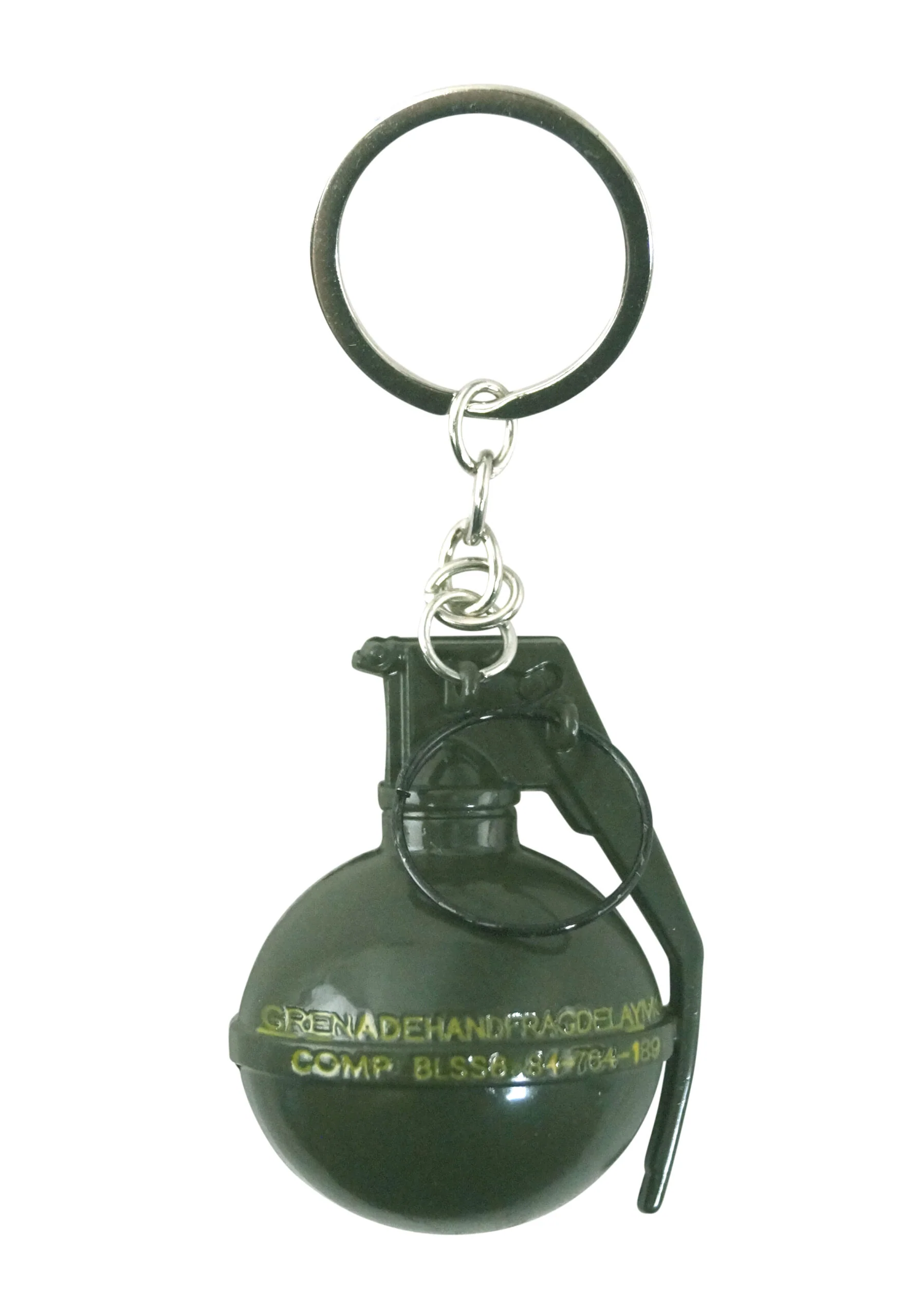 Baseball Grenade Keyring