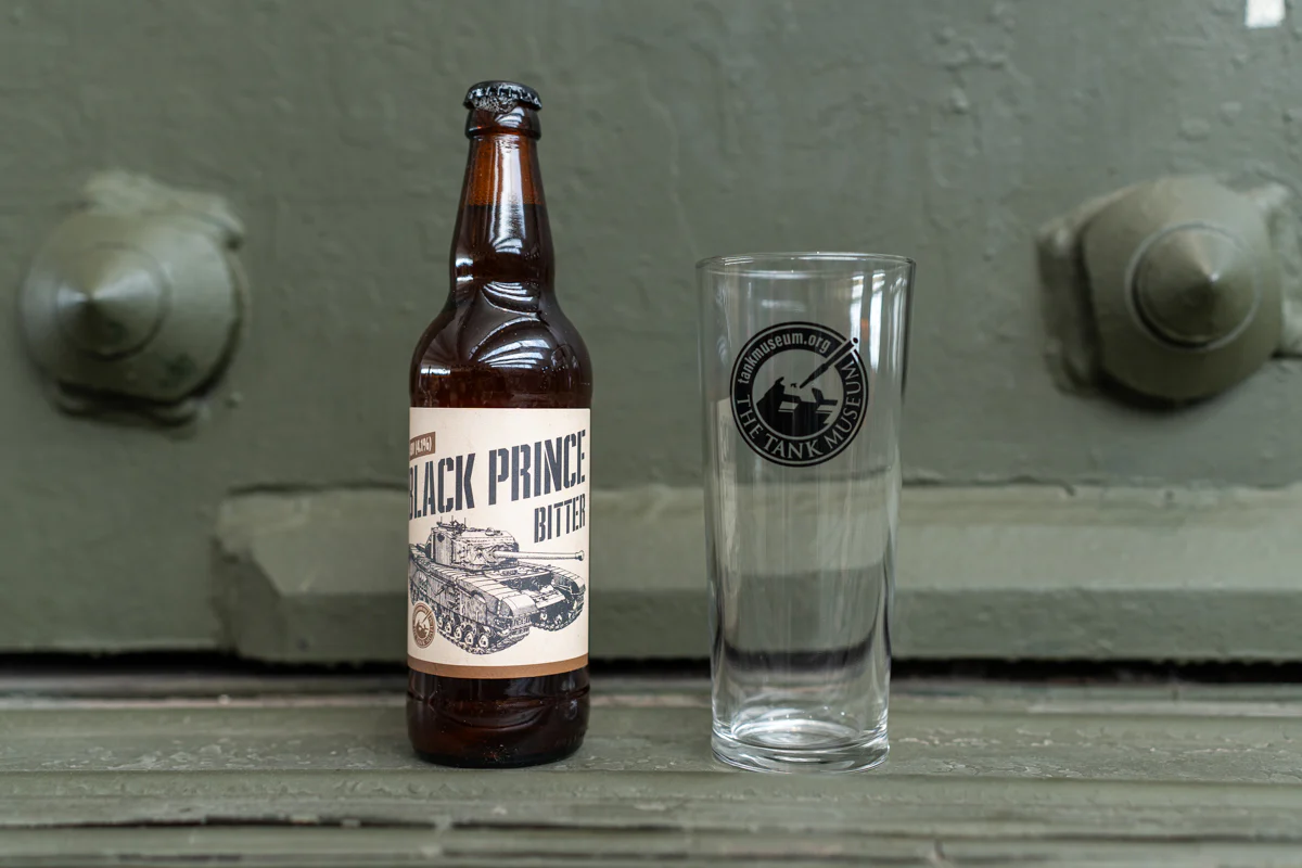 Black Prince Beer and Tank Museum Pint Glass Gift Selection - Image 2