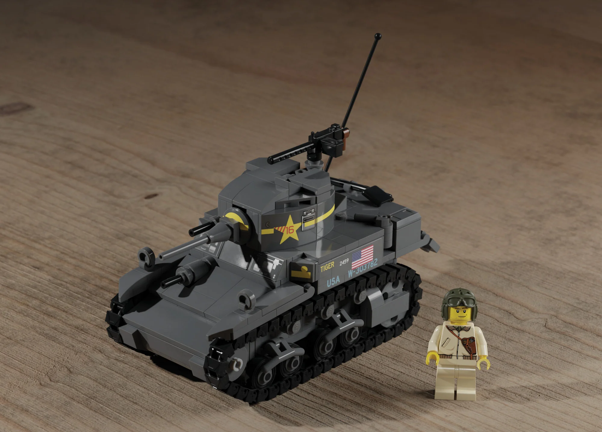 Brickmania: M3A1 Stuart - Image 2