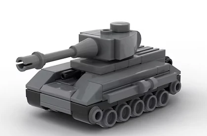 Brickskrieg 1/100 Scale Panzer IV Tank - Image 2