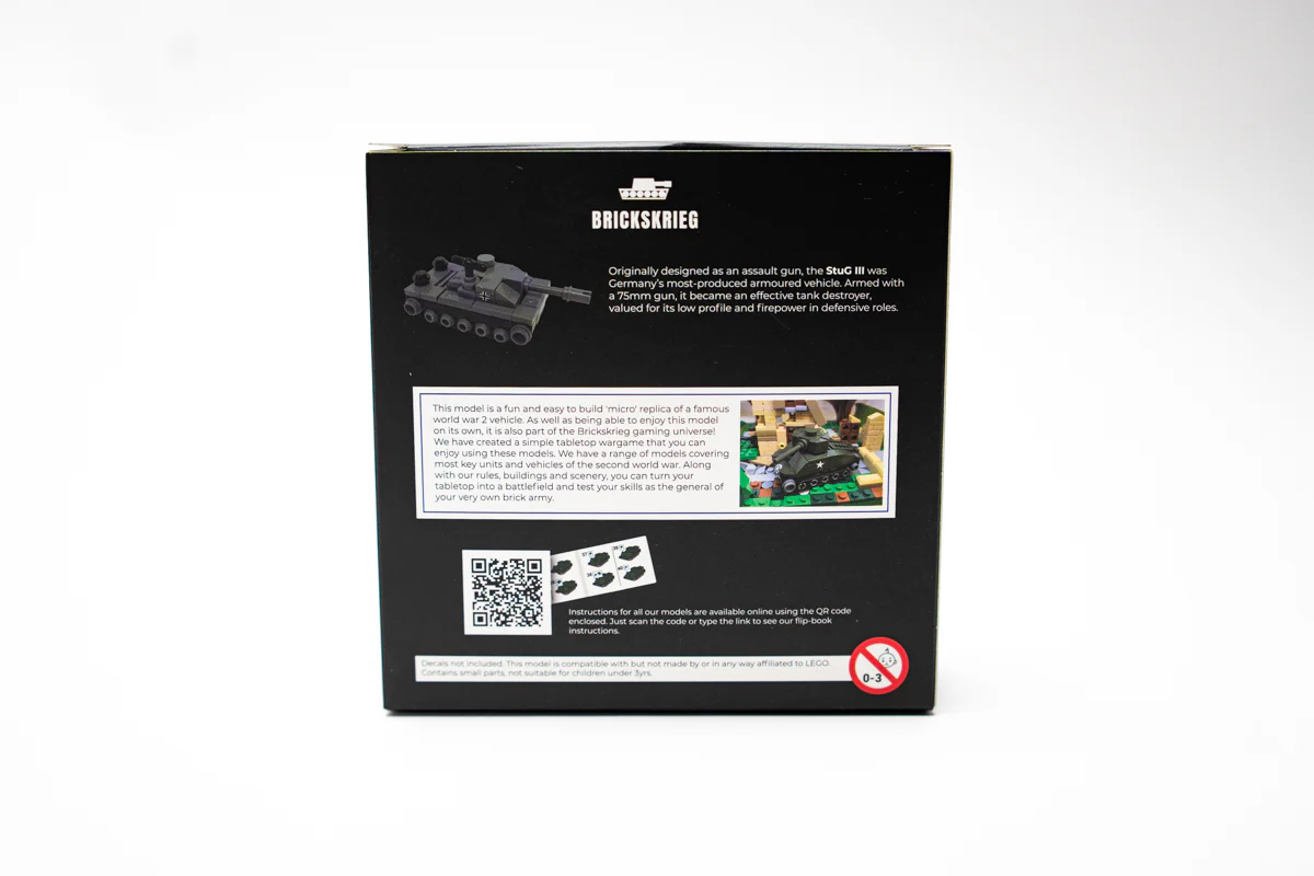 Brickskrieg 1/100 Scale Stug III Tank - Image 2