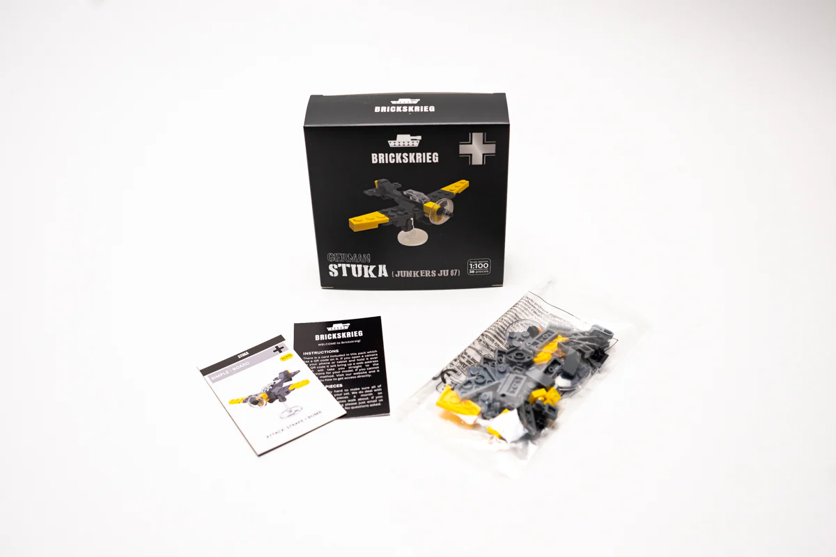 Brickskrieg 1/100 Scale Stuka Aeroplane - Image 2