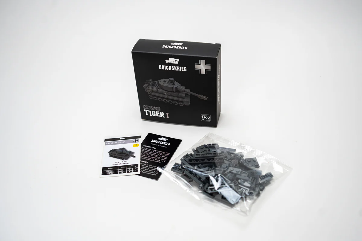Brickskrieg 1/100 Scale Tiger I Tank - Image 3