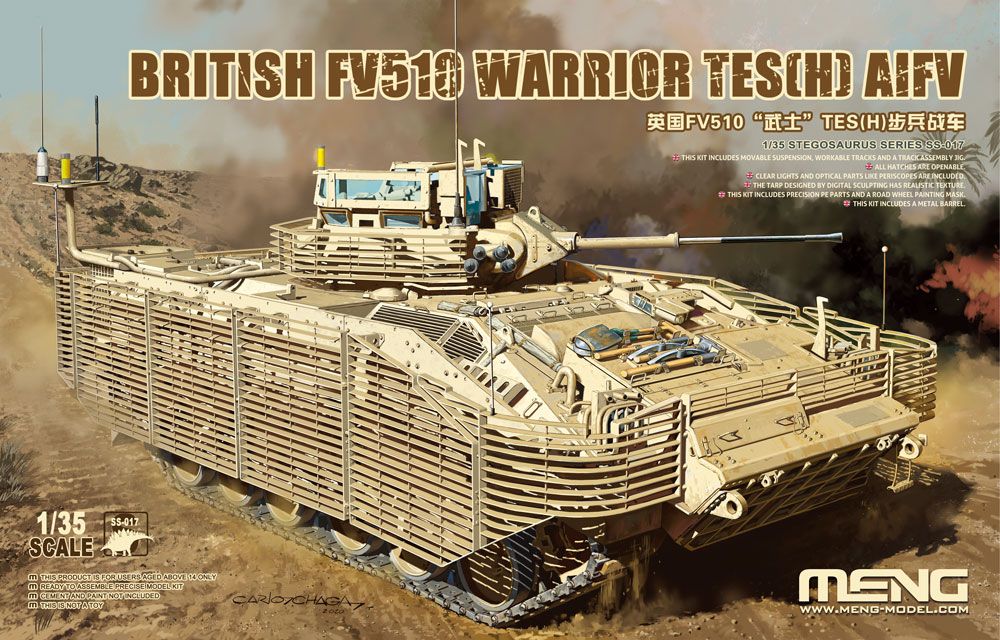 Meng 1/35 British FV510 Warrior TES (H) AIFV