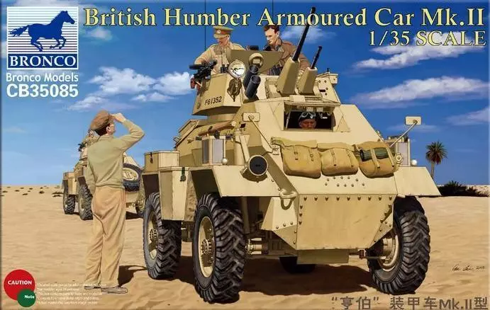 Bronco 1/35 British Humber Armoured Car Mk.II