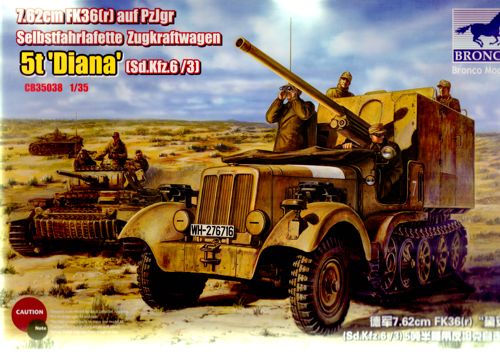 Bronco 1/35 Sd.Kfz.6 5t Diana