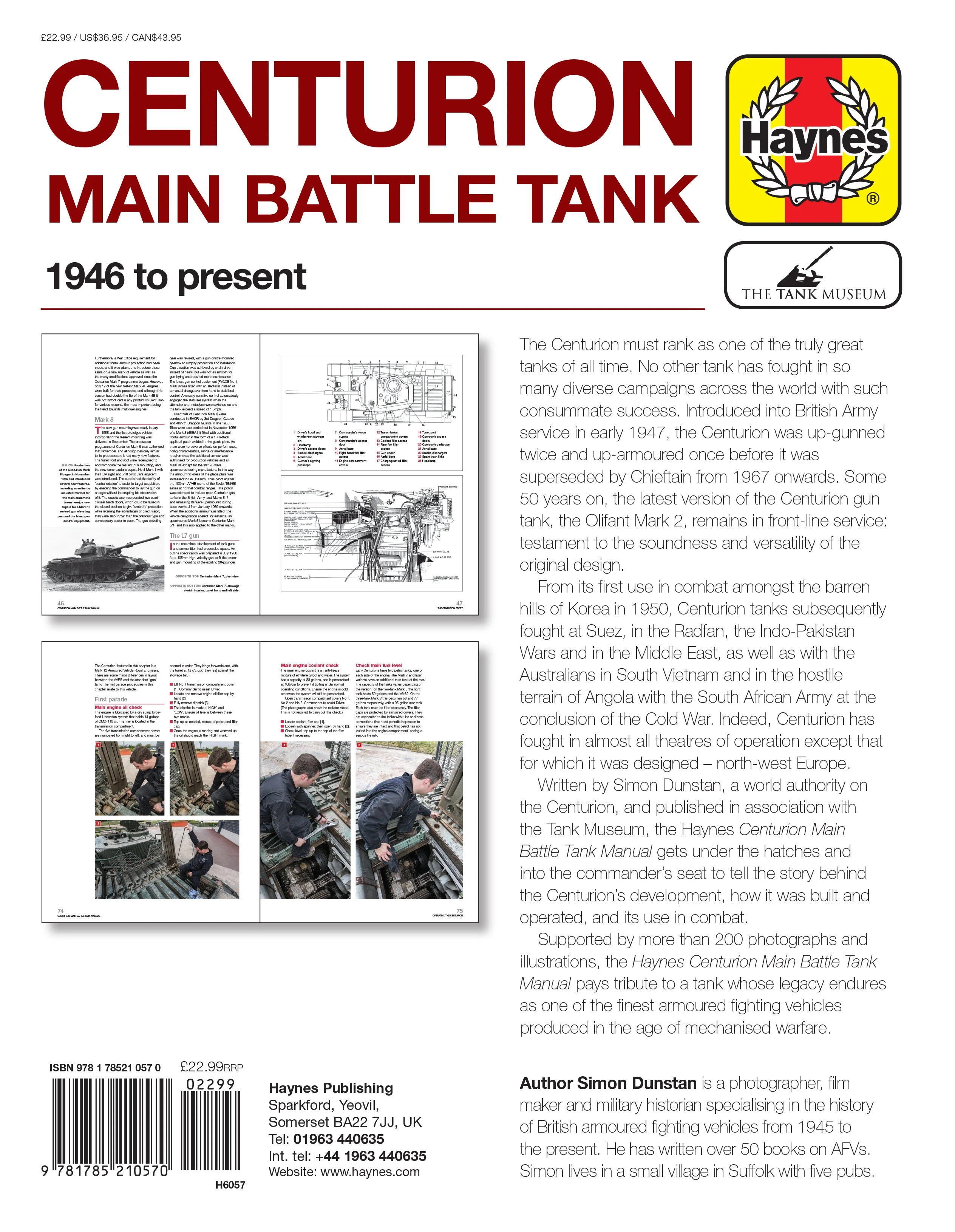 Centurion Main Battle Tank Owners' Workshop Manual - Image 4