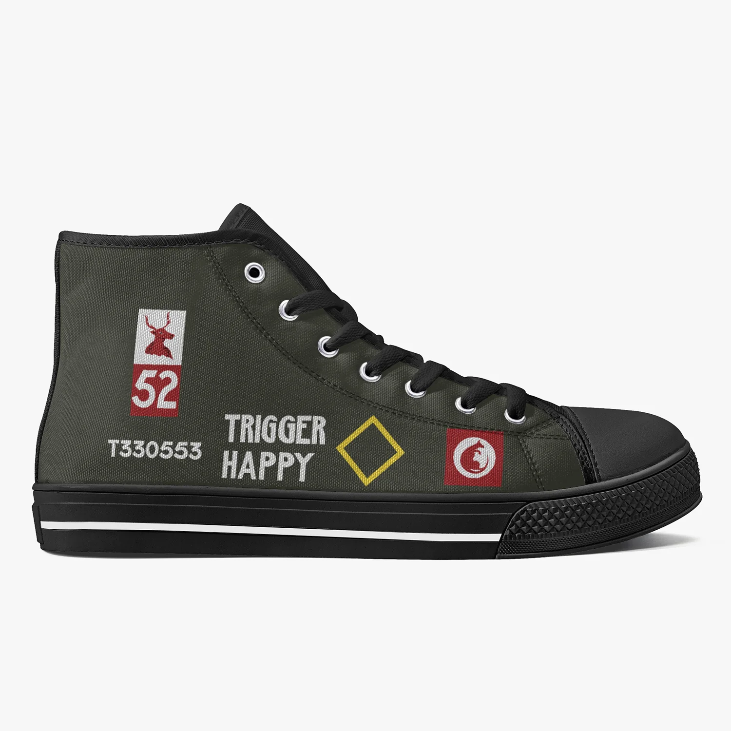 Chaffee High Top Canvas Trainer - Image 5