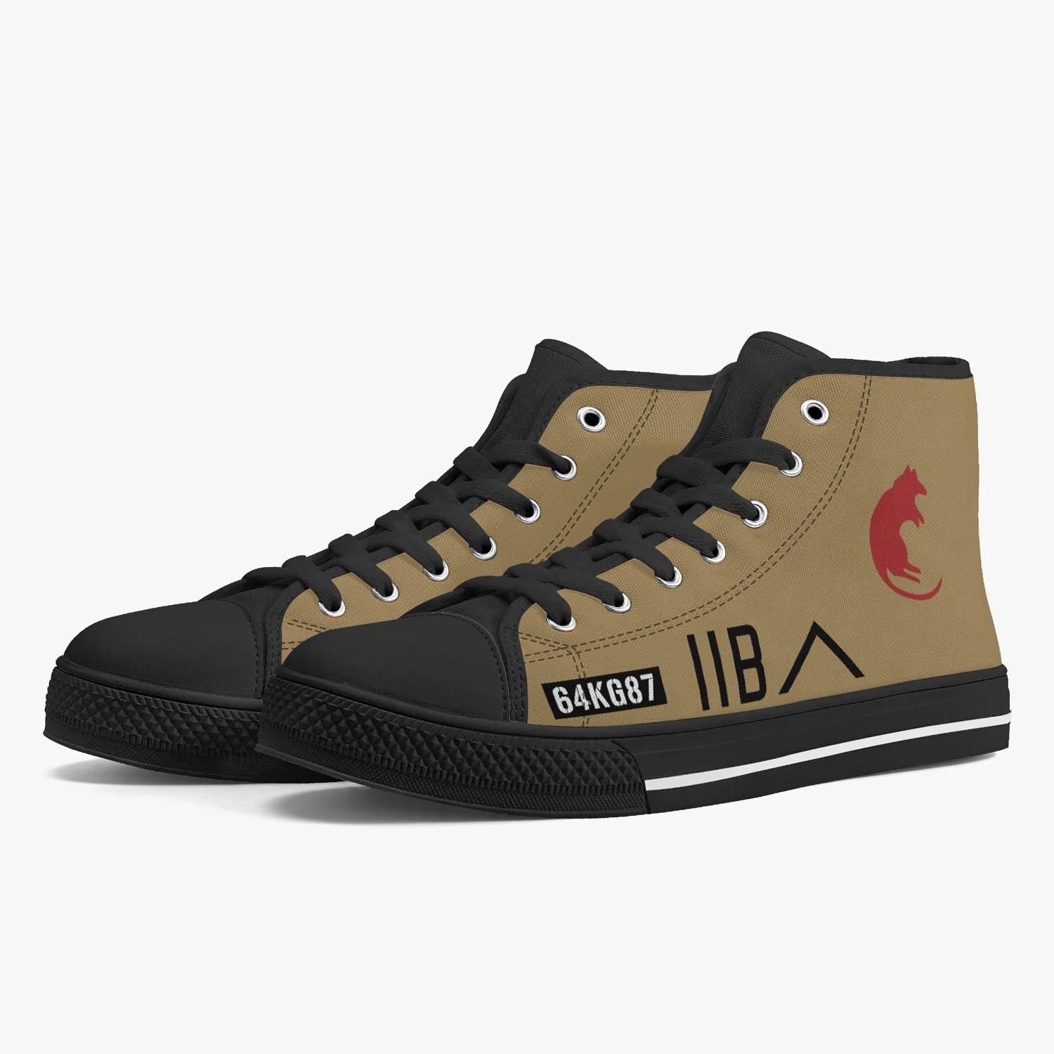 Challenger 1 High Top Canvas Trainer - Image 2