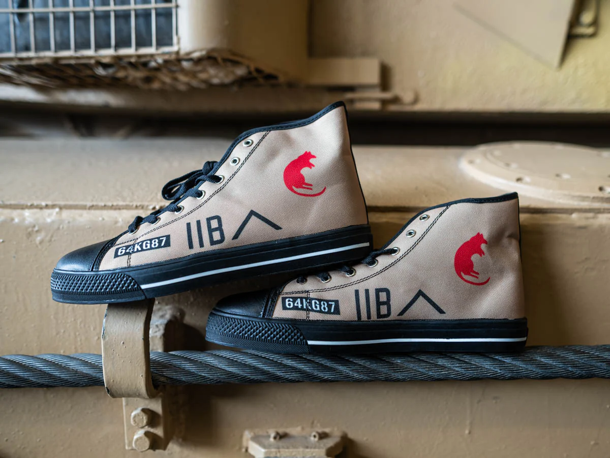 Challenger 1 High Top Canvas Trainer - Image 3