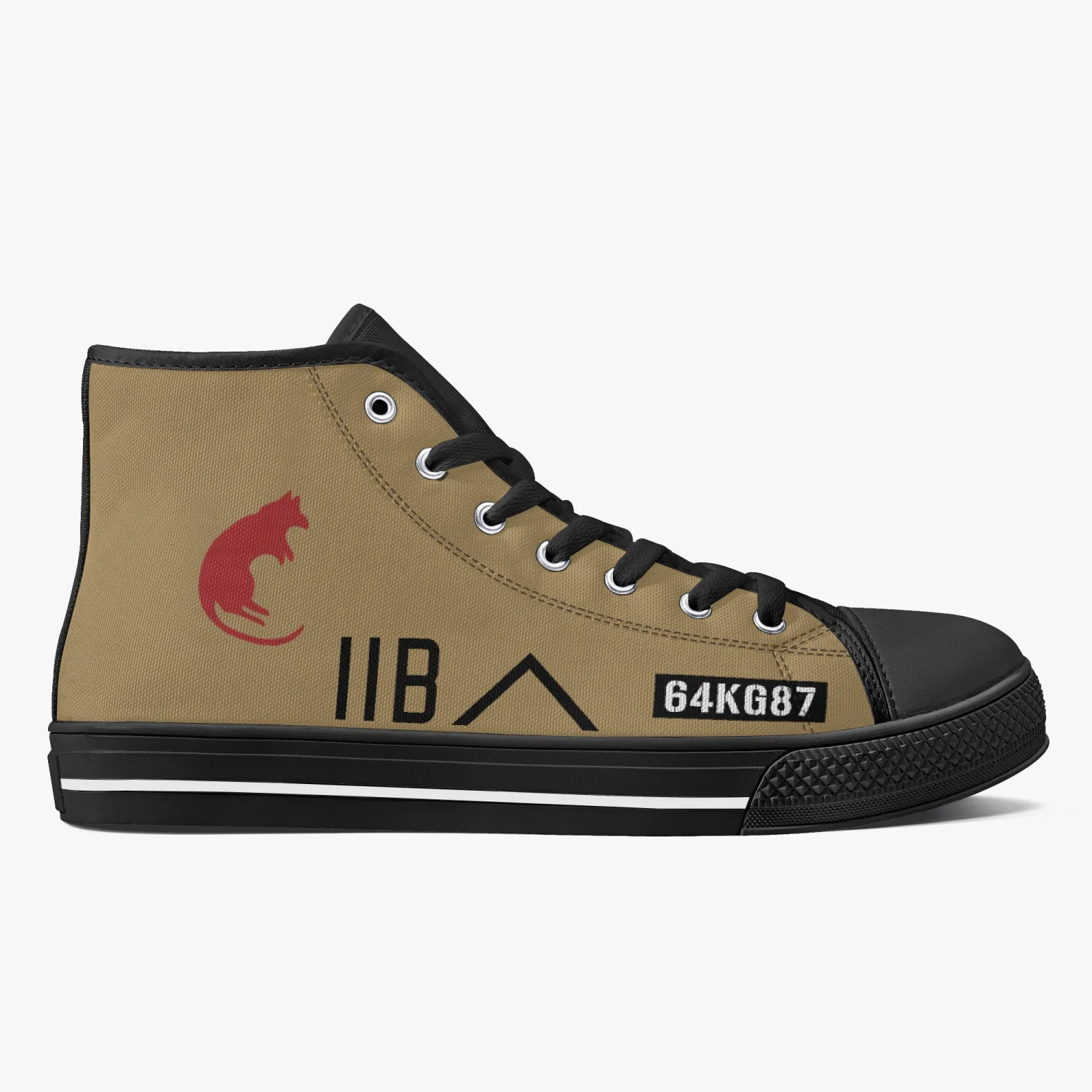 Challenger 1 High Top Canvas Trainer - Image 6