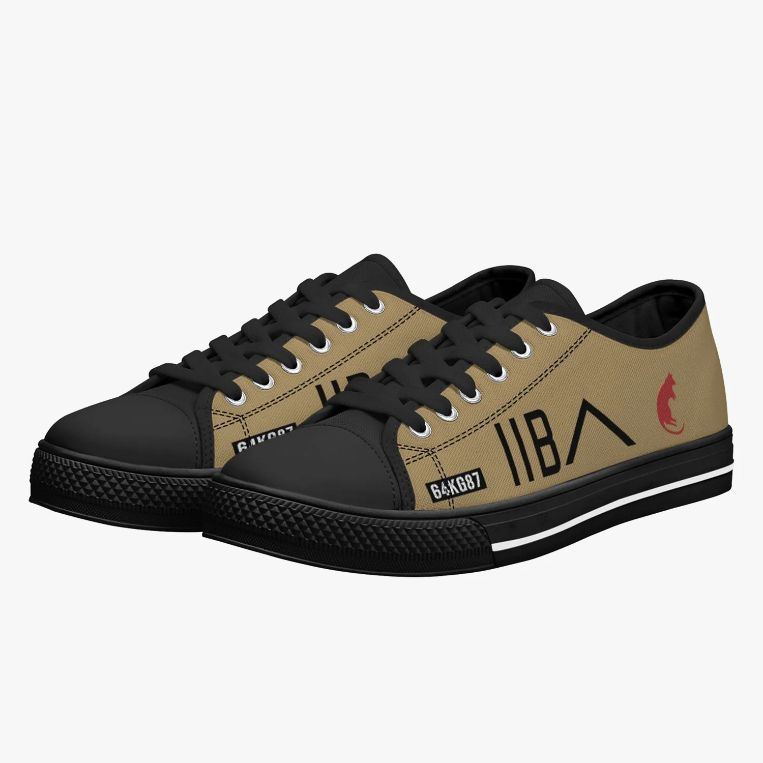 Challenger 1 Low Top Canvas Trainer - Image 2
