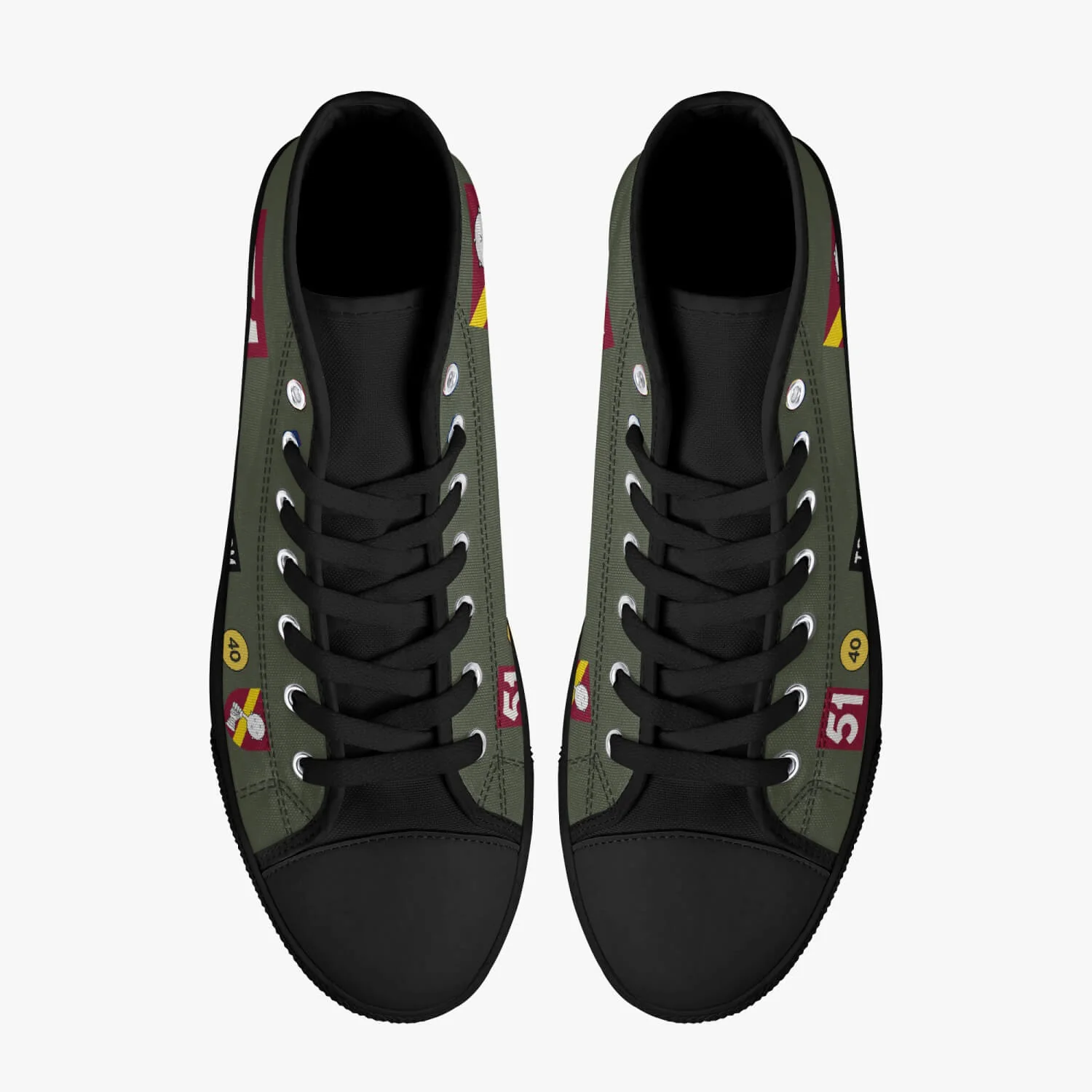Churchill High Top Canvas Trainer - Image 6