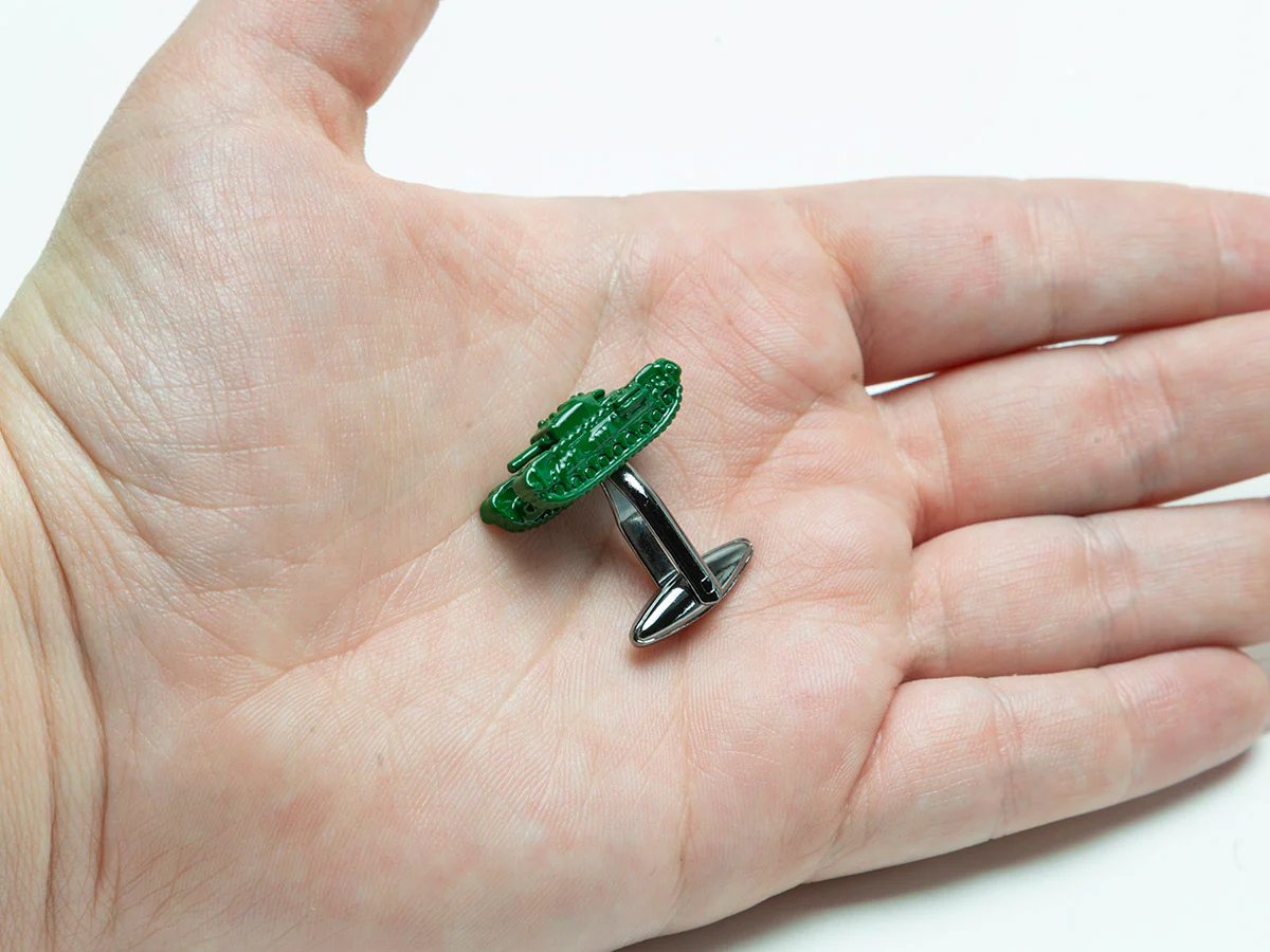 Churchill Tank Cufflinks - Image 4