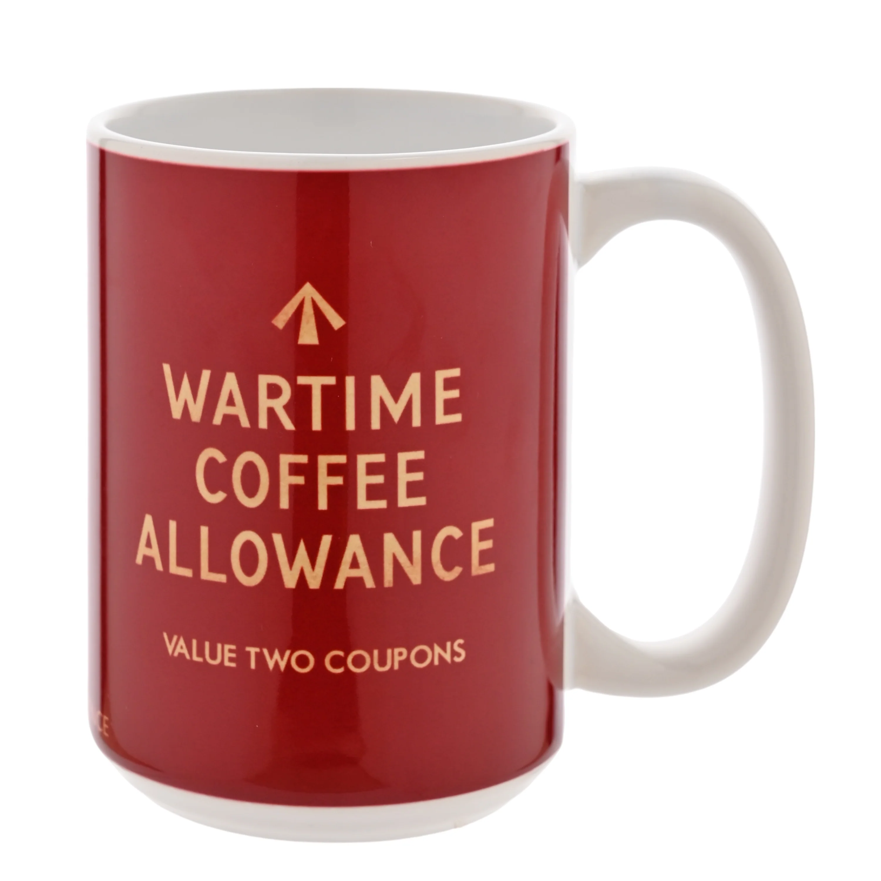Civil Defence Biscuit Warden On Duty Mug - Image 2
