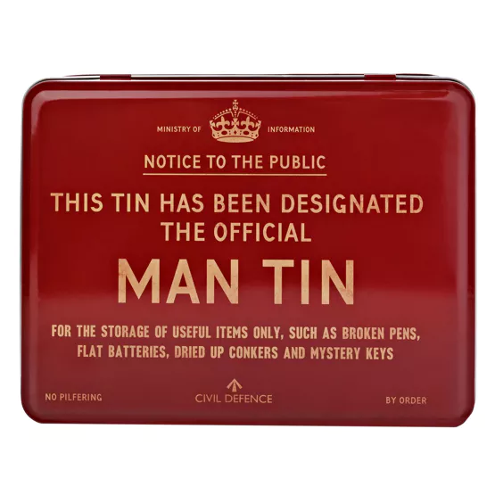 Civil Defence Official Man Tin - Image 2