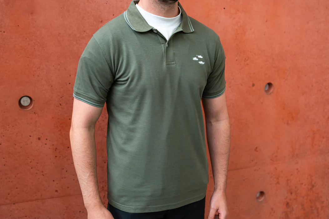 Classic Embroidered Tanks Polo Shirt - Image 5