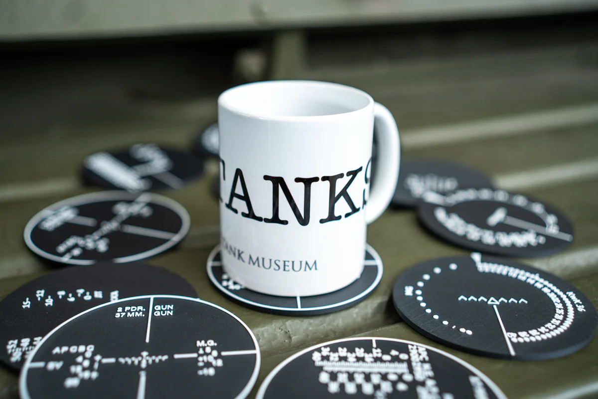 Coaster Set: WWII Tank Graticules - Image 6