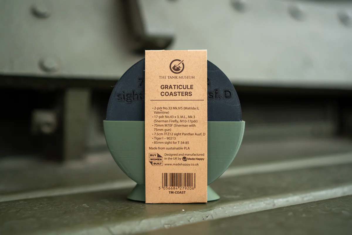 Coaster Set: WWII Tank Graticules - Image 7