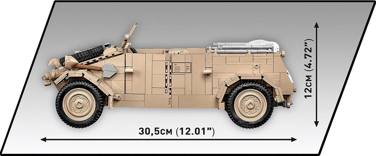 Cobi 1/12 Scale Kübelwagen Type 82 - Image 5