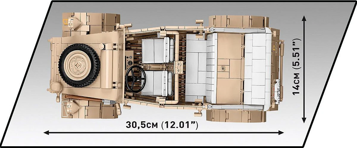 Cobi 1/12 Scale Kübelwagen Type 82 - Image 6
