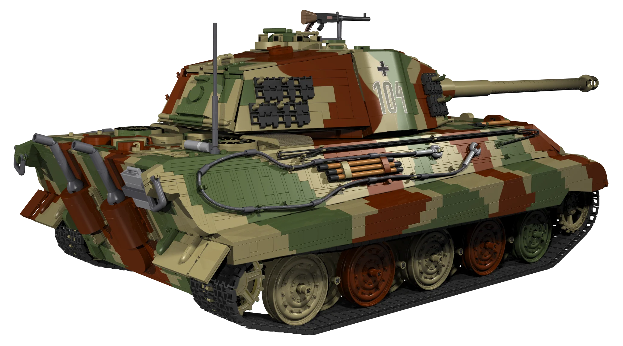 Cobi 1/12 Scale Tiger II Konigstiger - Image 10