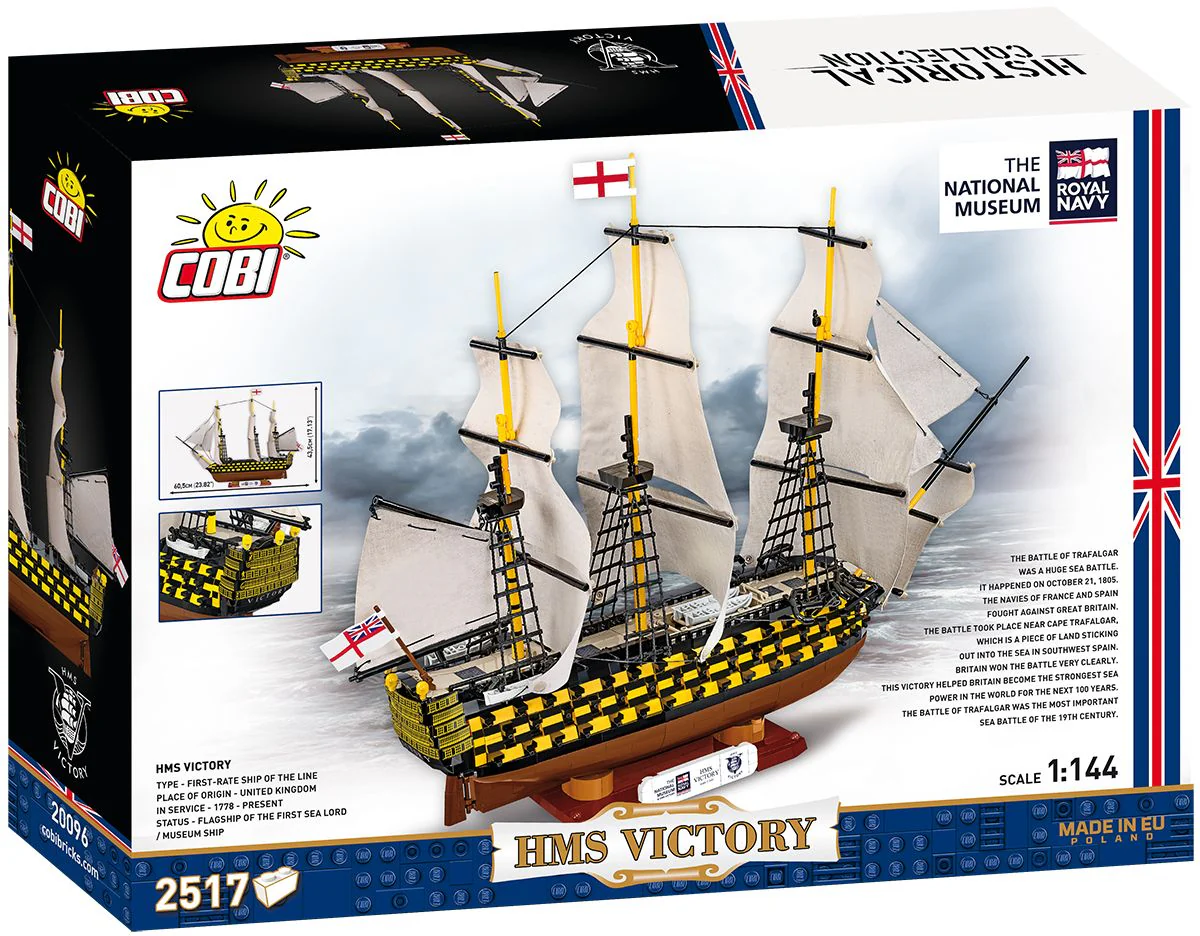 Cobi 1/144 Scale HMS Victory - Image 2