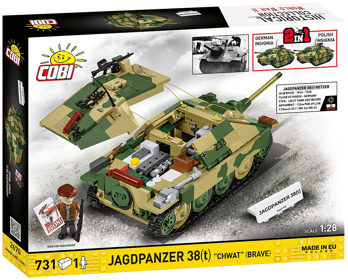 Cobi 1/28 Jagdpanzer 38(T) - Image 2