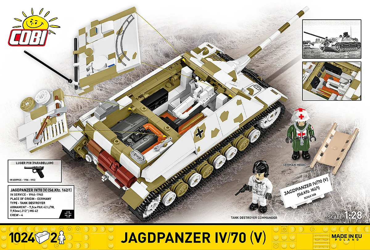 Cobi 1/28 Jagdpanzer IV / 70 - Image 2