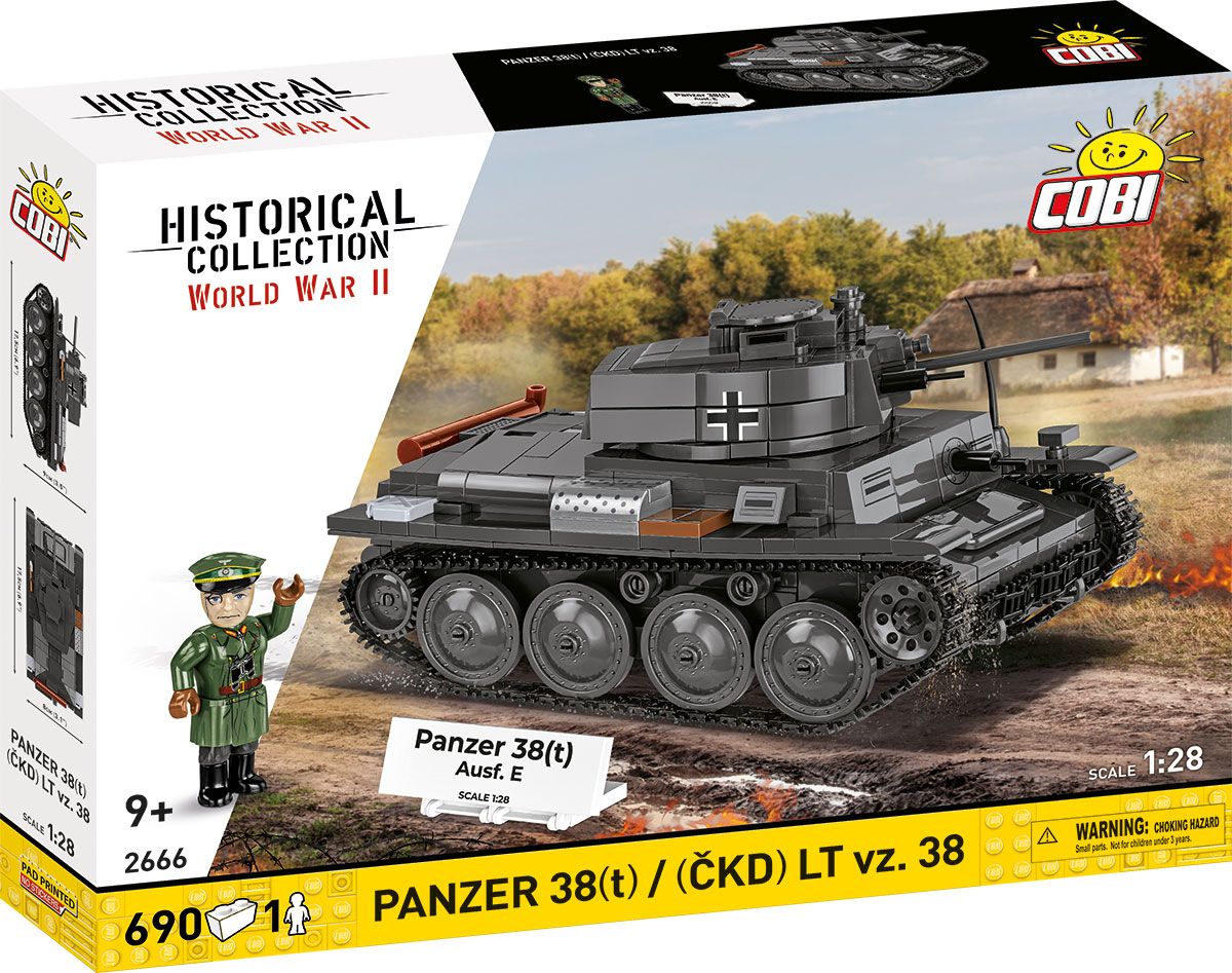 Cobi 1/28 Panzer 38T (CKD) LT VZ.38