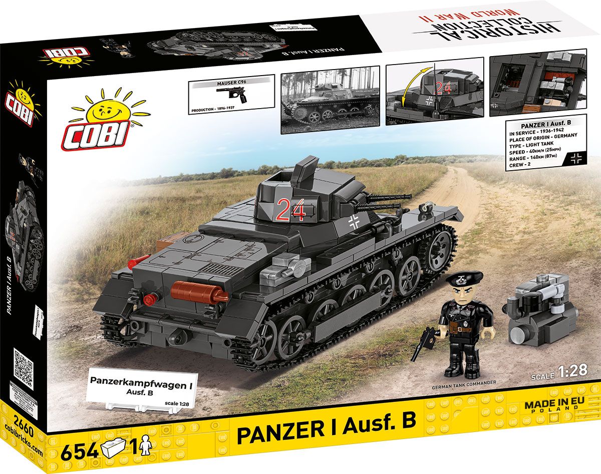 Cobi 1/28 Scale Panzer 1 Ausf B - Image 2