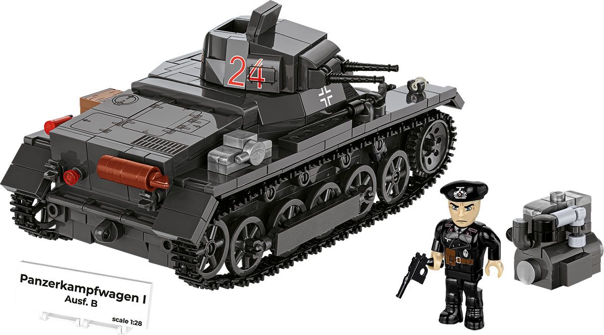 Cobi 1/28 Scale Panzer 1 Ausf B - Image 3