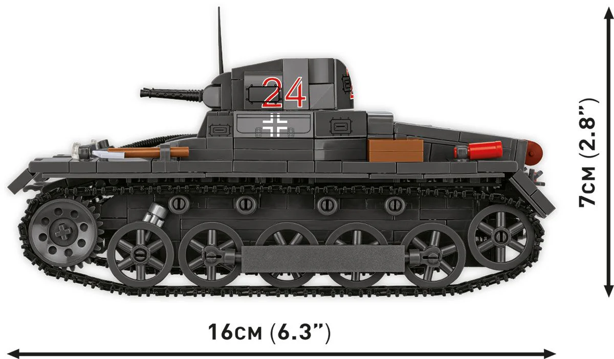 Cobi 1/28 Scale Panzer 1 Ausf B - Image 4