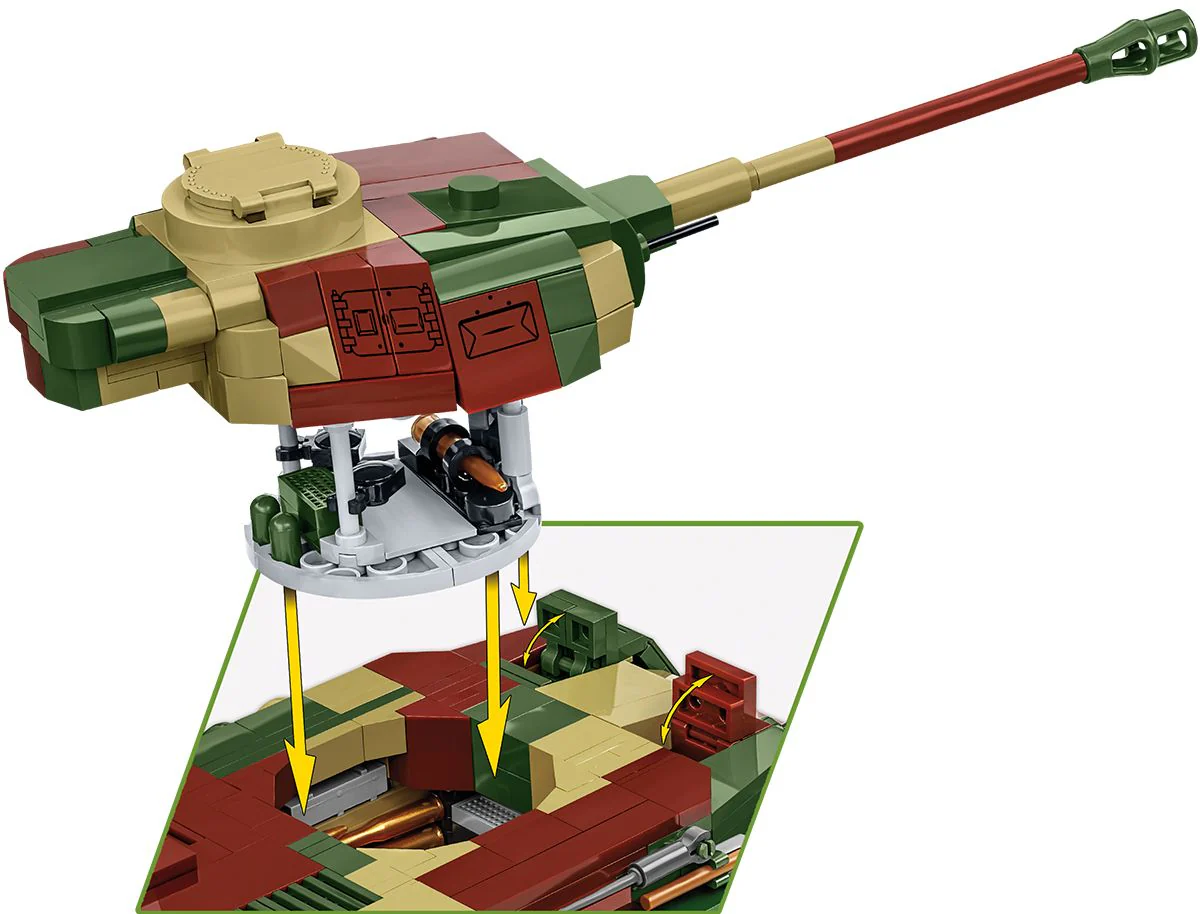 Cobi 1:28 Scale Panzer 4 Ausf G - Image 4
