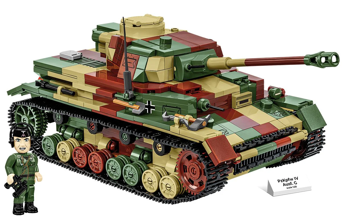 Cobi 1:28 Scale Panzer 4 Ausf G - Image 9