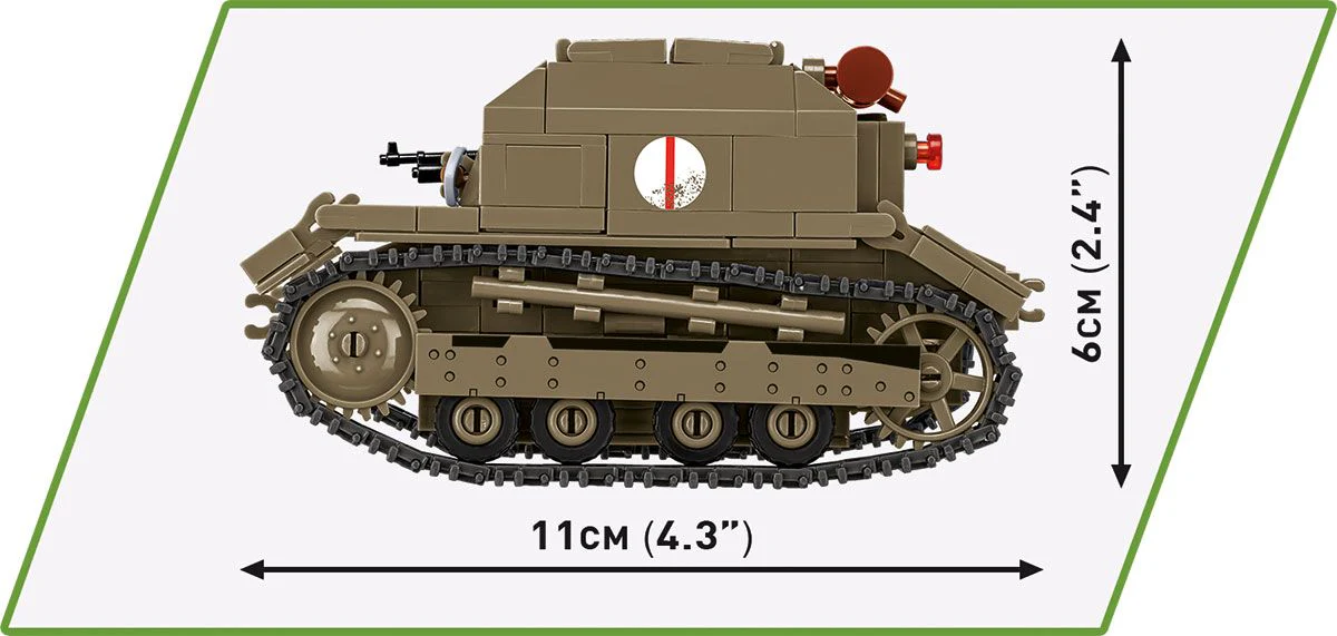 Cobi 1:28 Scale: Tankette TK-3 - Image 10