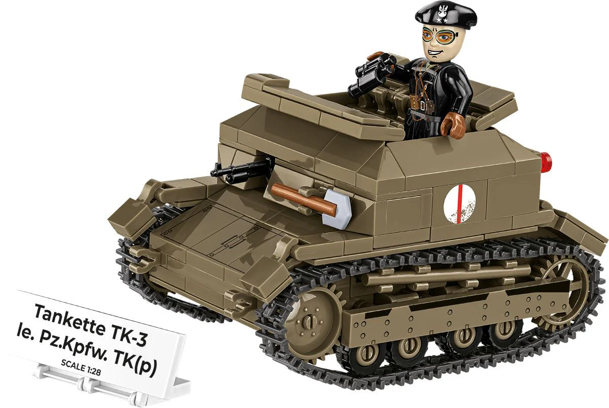 Cobi 1:28 Scale: Tankette TK-3 - Image 3