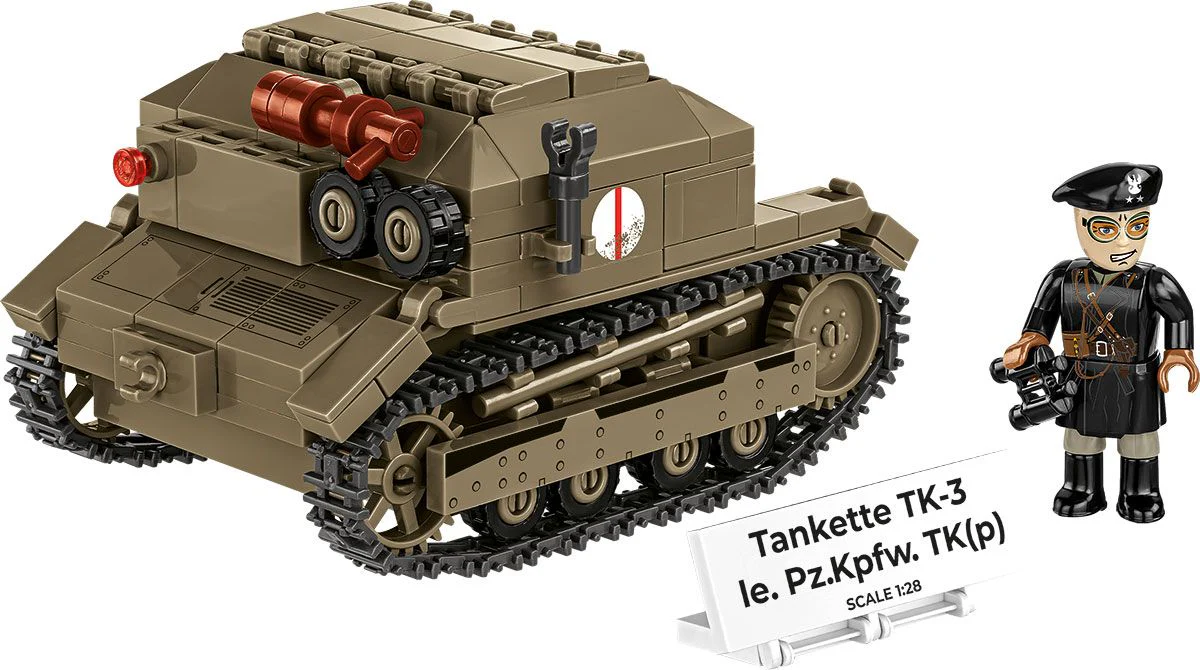Cobi 1:28 Scale: Tankette TK-3 - Image 4