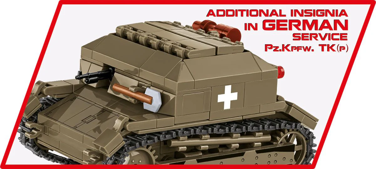 Cobi 1:28 Scale: Tankette TK-3 - Image 6