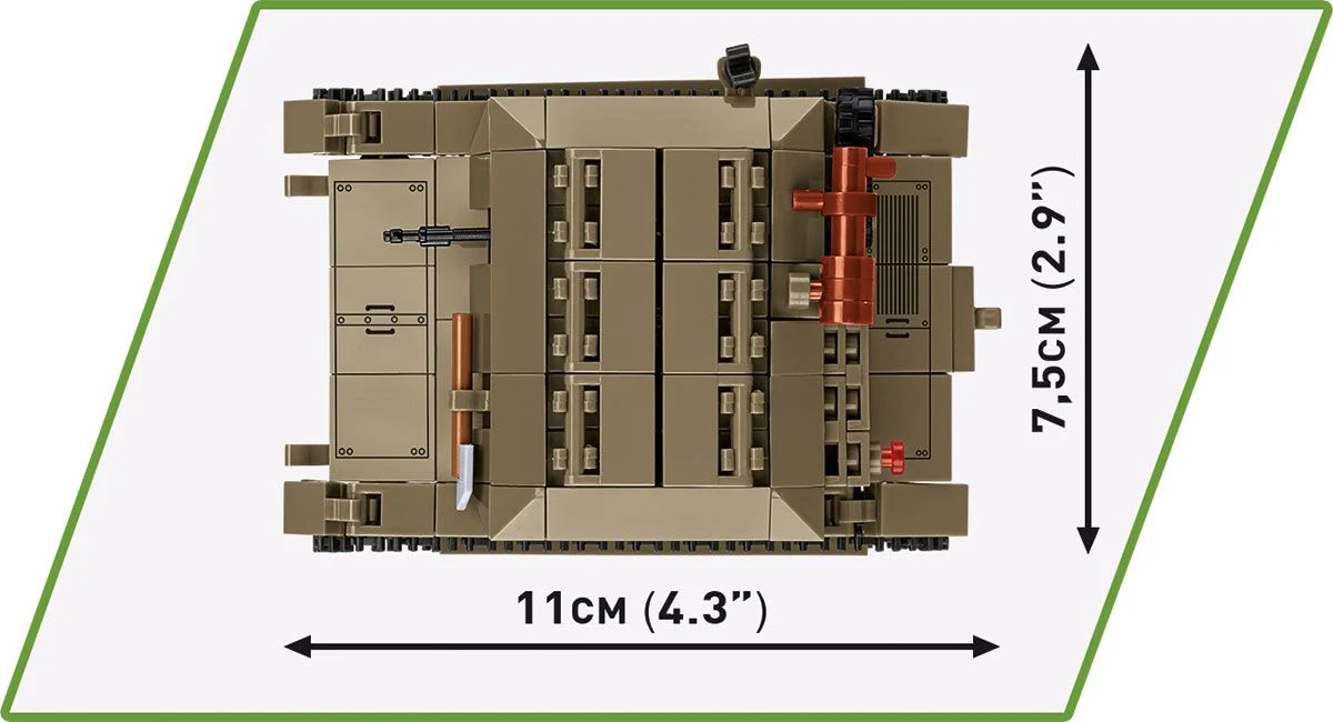 Cobi 1:28 Scale: Tankette TK-3 - Image 9