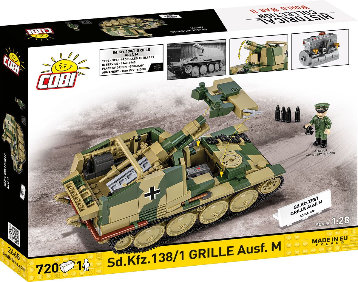 Cobi 1/28 SD.KFZ 138/1 Grille Ausf M - Image 2