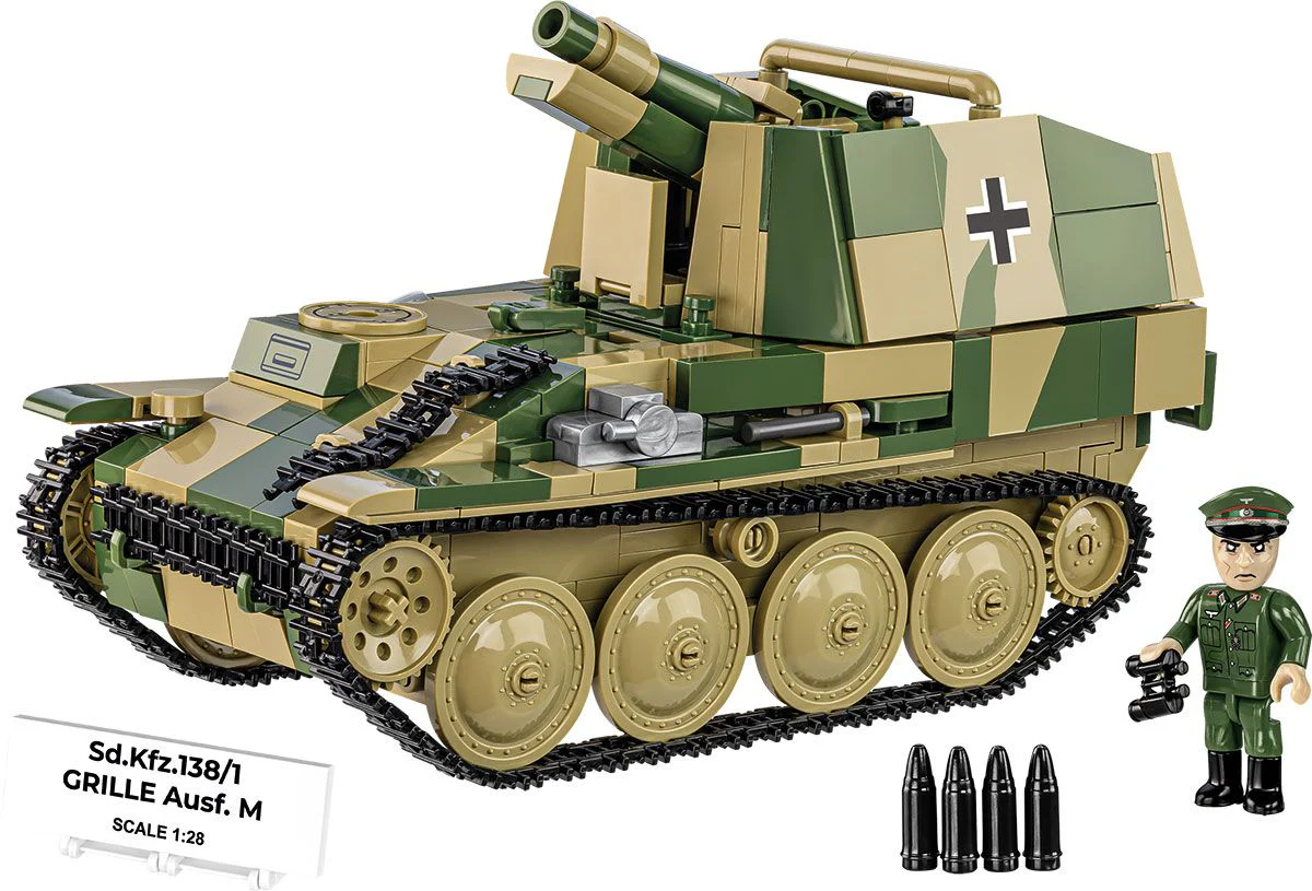 Cobi 1/28 SD.KFZ 138/1 Grille Ausf M - Image 3