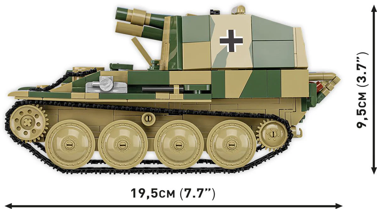 Cobi 1/28 SD.KFZ 138/1 Grille Ausf M - Image 6