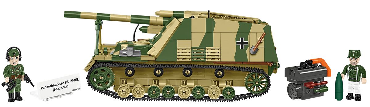 Cobi 1/28 SdKfz 165 Panzerhaubitze Hummel - Image 4