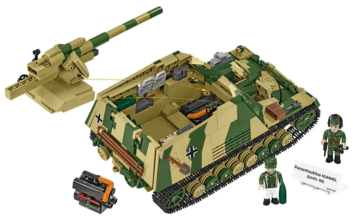 Cobi 1/28 SdKfz 165 Panzerhaubitze Hummel - Image 5